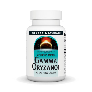 Source Naturals Gamma Oryzanol, Athletic Series Dietary Supplement, 30 MG - 250 Tablets