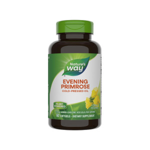 Nature's Way Evening Primrose Oil, Cold Pressed, 120 mg GLA per Serving(1), 60 Softgels (Packaging May Vary)