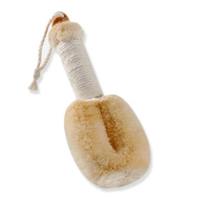 Touch Me All Natural Spa Sisal Dry Skin Brush  Premium Quality 9 Exfoliating Body Brush for Lymphatic Massage, Circulation & Glowing Smooth Skin