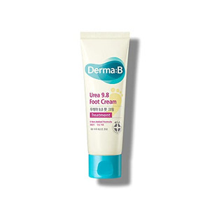 Derma B | Urea 9.8% Foot Cream | Foot Lotion for Dry Cracked Heel Treatment | Camellia Oil, Urea Cream for Feet | Hypoallergenic Leg Cream for Sensit