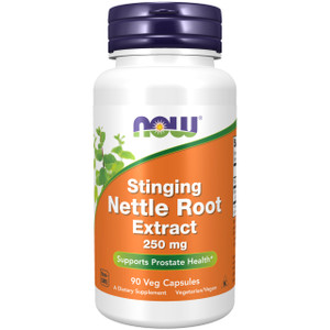 NOW Foods Supplements, Stinging Nettle Root Extract (Urtica dioica) 250 mg, Supports Prostate Health*, 90 Veg Capsules