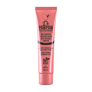 Dr. PawPaw Multipurpose Soothing Tinted Balm - Lip Balm for Lips, Cheeks, Eyes  Tinted Lip Balm - Lip Moisturizer with Pawpaw - Peach Pink - 0.84 oz