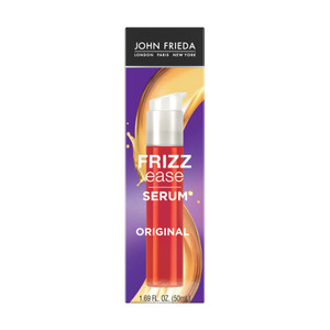 John Frieda Frizz Ease Original Hair Serum, Protecting Against Frizz, Heat, and Humidity While Adding Shine, Smooths Strands and Hydrates Parched Hai