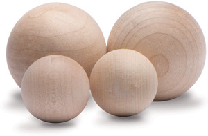 Pro-Tec Athletics Plantar Fasciitis Massage Balls, Hard Wood Maple, Arch, Forefoot and Heel Massage for Foot Flexibility and Recovery
