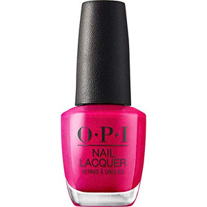 OPI Nail Lacquer Pompeii Purple | Opaque Bright Purple Pearl Chip Resistant Nail Polish | Fast Drying, Streak Free
