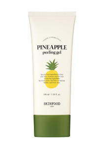 SKINFOOD Pineapple Peeling Gel 3.38 fl.oz. (100ml) - Pineapple & Aloe AHA Deep Facial Exfoliating Gel, Eliminates Sebum, Skin Clear and Blemish-Free