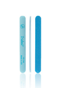 Iridesi Professional Nail Files and Buffers Blue 120 240 Grit Washable Emery Boards 7 Inches Long 12 Fingernail Files Per Pack