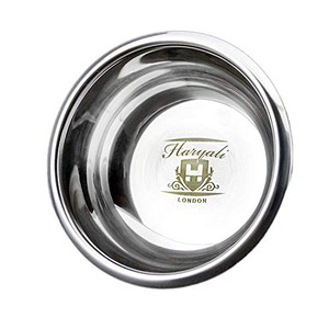 Haryali London High quality stainless steel shaving bowl, perfect bowl for every day