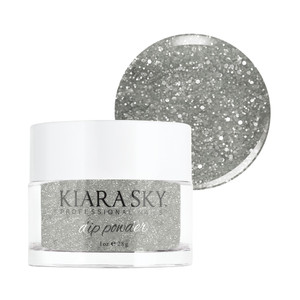 Kiara Sky Dip Powder Silver Tones 1 oz, Strobe Light