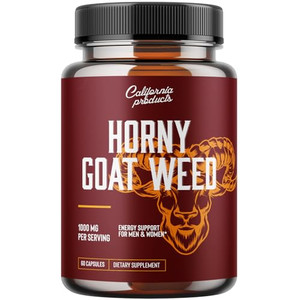 Horny Goat Weed Complex - Male Enhancement Pills and Natural Testosterone Booster for Men Male Performance Pre Workout Supplements Muscle Growth