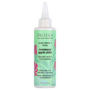 Pacifica Scalp Detox Tonic  Scalp Exfoliator with Glycolic & Salicylic Acid for Clarifying Build Up & Purifying  Infused with Rosemary to Support a