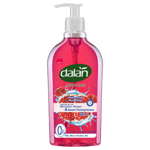 Dalan Sweet Pomegranate Multicare Ultra Moisturizing Liquid Hand Soap for Normal and Dry Hands Fresh Clean and Soft Feeling (13.5 Fl Oz / 400 mL (Pac