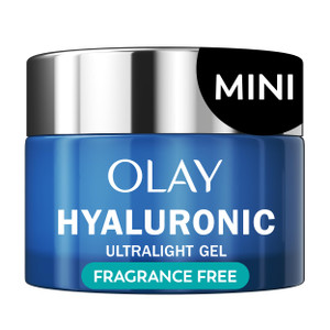 Olay Regenerist Hyaluronic + Peptide 24 Gel Face Moisturizer, Fragrance-Free, Trial Size, .5 oz
