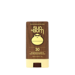 Sun Bum Original SPF 30 Face Stick Sunscreen - Water-Resistant Broad Spectrum Facial Sunscreen with Vitamin E - Hawaii 104 Act Compliant (Without Oct