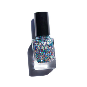 Cirque Colors Glitter Nail Polish - XX - Holographic - 0.37 fl. oz. (11 ml) - Vegan, Cruelty-Free, Non-Toxic Formula