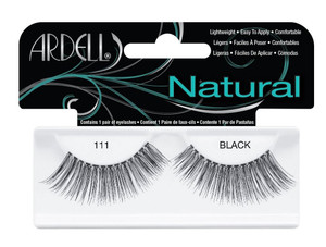 Ardell Lashes 111  Lightweight, Easy-to-Apply False Eyelashes, Natural Look Strip, Pack of 4