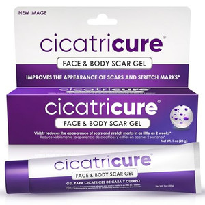 Cicatricure Advanced Scar Gel for Face & Body - Proven Results in 2 Weeks, Scar Treatment for Surgical Scars, Stretch Marks, Scars of Burns and Injur