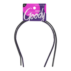 Goody Ouchless Flex Thin Pressure-Free Headband , Assorted Colors - Soft and Strong for a Comfortable Fit - for All Hair Types - Pain-Free Hair Acces