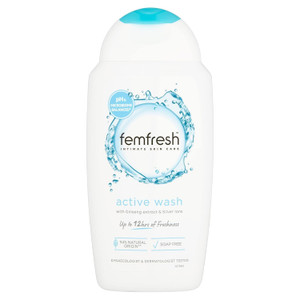 Femfresh 250ml Ultimate Care Active Fresh Wash - by Femfresh