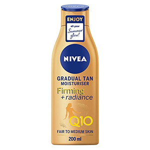 NIVEA Q10 Firming + Radiance Gradual Tan Moisturiser 200ml