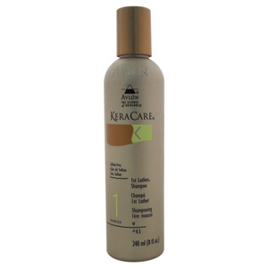 KeraCare Avlon 1st Lather Shampoo, 8 Ounce