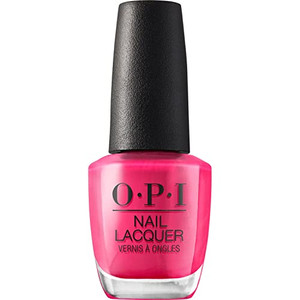 OPI Nail Lacquer Pink Flamenco | Opaque Bright Pink Crème Chip Resistant Nail Polish | Fast Drying, Streak Free