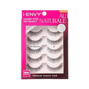 iENVY by KISS Au Naturale Human Hair Natural Style 5 Pair (KPEM08)
