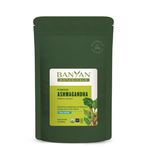 Banyan Botanicals Ashwagandha Powder  Organic Ashwagandha Root  Renowned Herbal Adaptogen for Natural Energy Support and Stress Support  3.5oz  N
