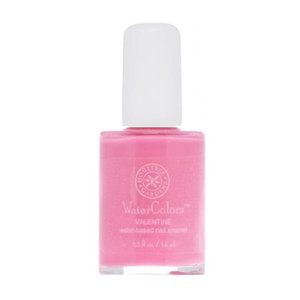 Honeybee Gardens Water-Based Nail Enamel, Valentine, Matte True Medium Pink, Eco-Friendly, Odorless & Vibrant Polish, 0.5 fl oz