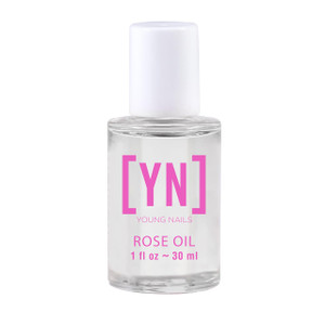 Young Nails Rose Cuticle Oil - Nourishing Nail Growth Oil, Vitamin A & E, Anti-Aging, Conditioning, Moisturizes/Strengthens Nails & Cuticles, 1 oz