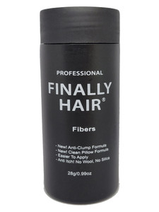 Hair Building Fibers Red Hair Loss Concealer Fiber 28 Gram .99oz Refillable Bottle by Finally Hair (Red)