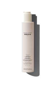 PREVIA Smoothing Taming Conditioner | Anti-Frizz Deep Conditioning with Almond Extract | Vegan, Sulfate-Free, Hydrating Formula for Soft, Manageable