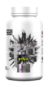 MRI Zinc 50mg Vegan Caps, Boost Immune System & Increase Energy & Endurance