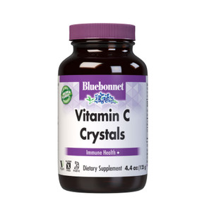 Bluebonnet Nutrition Vitamin C Crystals, for Immune Health, for Antioxidant Protection, Soy Free, Gluten Free, Non-GMO, Kosher, Dairy Free, Vegan, Po