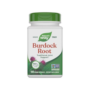 Nature's Way Burdock Root, Traditional Joint Support*, 100 Vegan Capsules (Packaging May Vary)