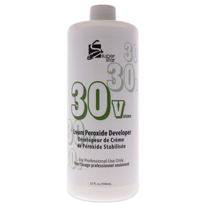 Super Star Superstar Stabilized Cream Peroxide Developer 30v Hc, 32 Oz