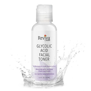 REVIVA Toner Glycolic Acid, 0.85 Pounds