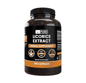 Pure Original Ingredients Licorice Extract (365 Capsules) No Magnesium Or Rice Fillers, Always Pure, Lab Verified