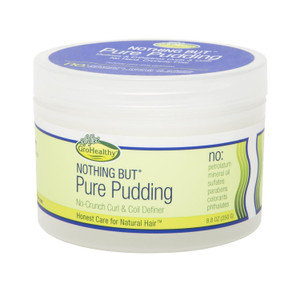 NOTHING BUT Pure Pudding - Gentle Non-Irritating Sulfate-Free Styling Conditioner for All Types of Curly, Healthy, Natural Hair, 8.8 oz (Pack of 1)