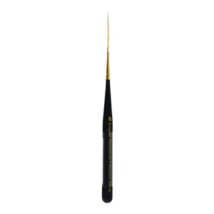 Princeton Mini-Detailer Extra Long Liner Brush, Synthetic, Short Handle, Size 20/0 inch, 1 Count