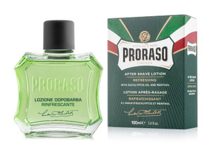 Proraso After Shave Lotion - Eucalyptus Oil & Menthol - Refreshing After Shave Splash for All Beard Types - Premium Italian Shaving for Men - 3.4oz