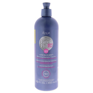 Roux, Fanci-Full Instant Hair Color Rinse, 49 White Minx,Temporarily Evens Tones, Blends Away Gray, 15.2 Oz