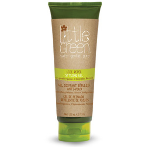 Little Green Kids Lice Guard Hair Styling Gel, Hair Styling Cream for Kids, Lice Prevention Cream, Contains Tea Tree Oil, 4.2oz