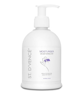 ST. D'VENCE Original Daily Moisturizing Body Lotion with Almond Oil & Aloe Vera for Normal Skin | Paraben & Sulphate Free | 10.14 Fl. oz