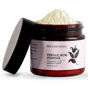 Pure Ferulic Acid Powder | Stabilizes Vitamin C | for use in DIY Creams and serums