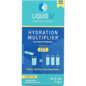 Liquid Iv Hydration Lemon Lime 10 Count 5.65 OZ