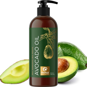 Avocado Oil For Hair and Skin - 100% Pure Avocado Oil for Skin and Nail Care plus Dry Hair Treatment and Facial Oil Moisturizer - Beauty DIY Carrier