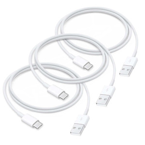 Replacement iPhone 16 Car Cable USB A to USB C for iPhone 15/16 Pro Max/Plus, iPad 10th Gen/Pro 12.9/11/Air, Apple CarPlay Charging Cord 3FT 3 Pack