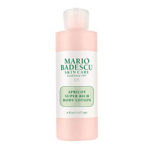 Mario Badescu Apricot Super Rich Body Lotion Enriched with Vitamins A and E - Delicately Scented Lotion with Nourishing, Skin-Softening Formula - Ide