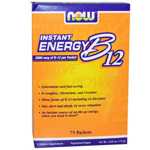 Now Foods - B-12 Instant Energy Packets 75/Box
